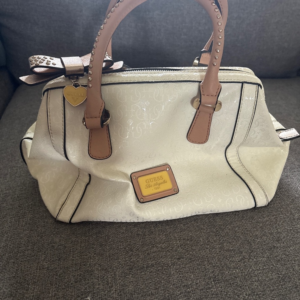 Guess handbag white